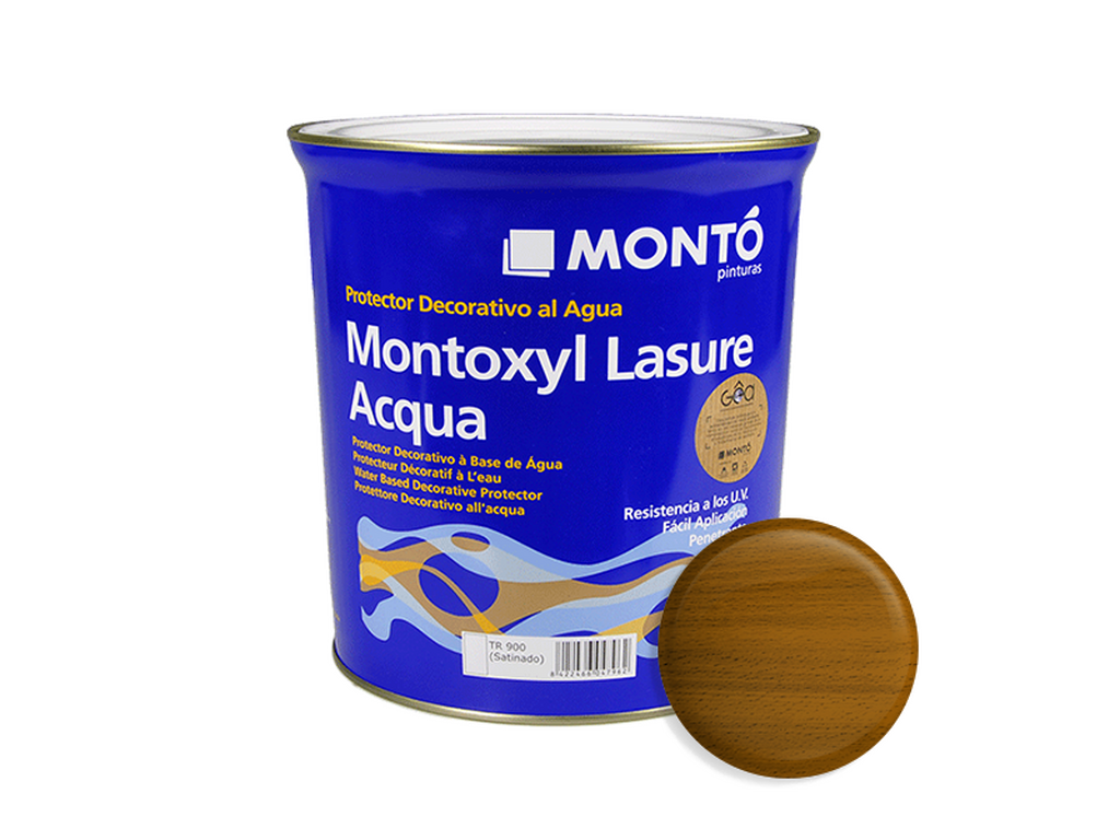 MONTOXYL LASURE ACQU.SATNDO XYL970 750ML & MONTOXYL LASURE ACQUA SATINADO XYL970 4L