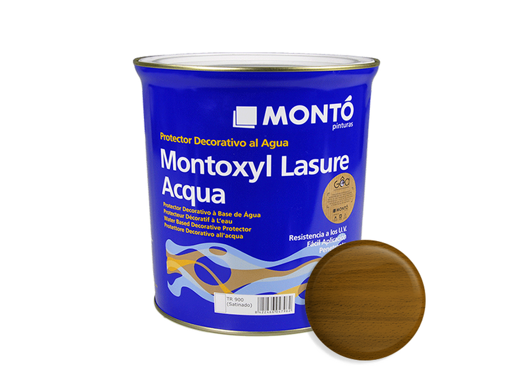MONTOXYL LASURE ACQUA SATINADO XYL960 4L & MONTOXYL LASURE ACQU.SATNDO XYL960 750ML