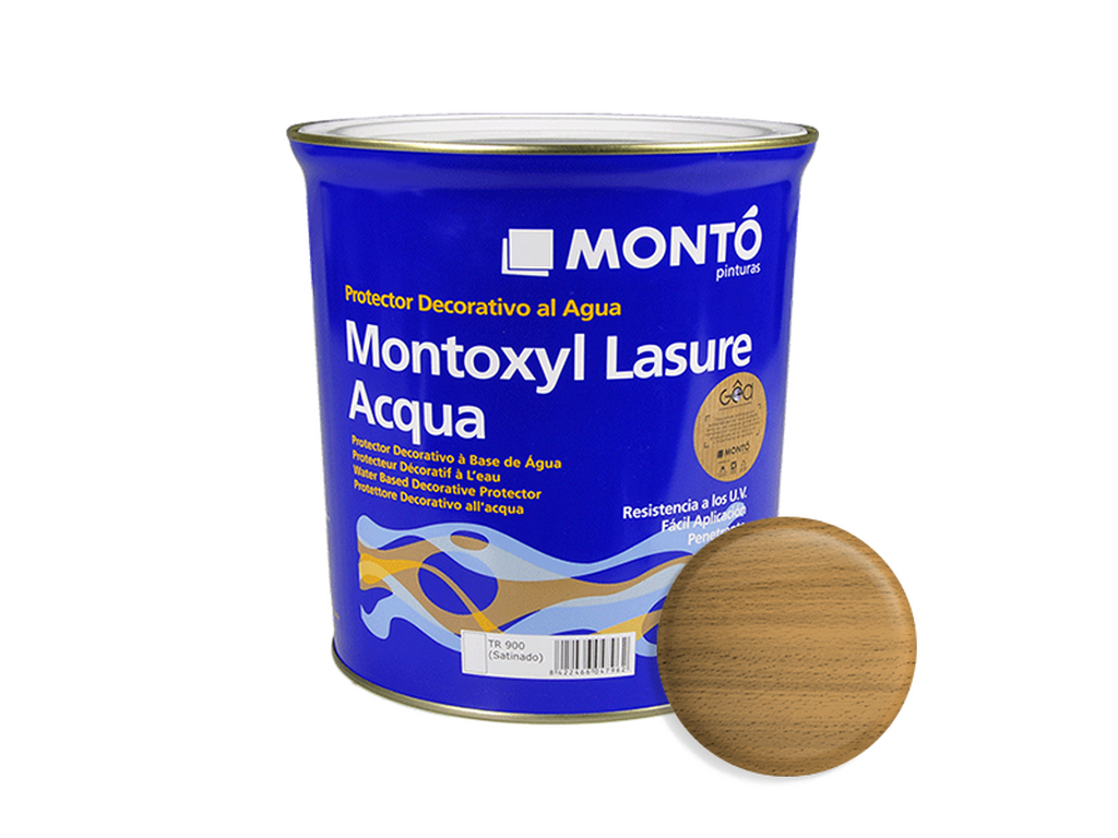 MONTOXYL LASURE ACQU.SATNDO XYL910 750ML & MONTOXYL LASURE ACQUA SATINDO XYL910 4 L