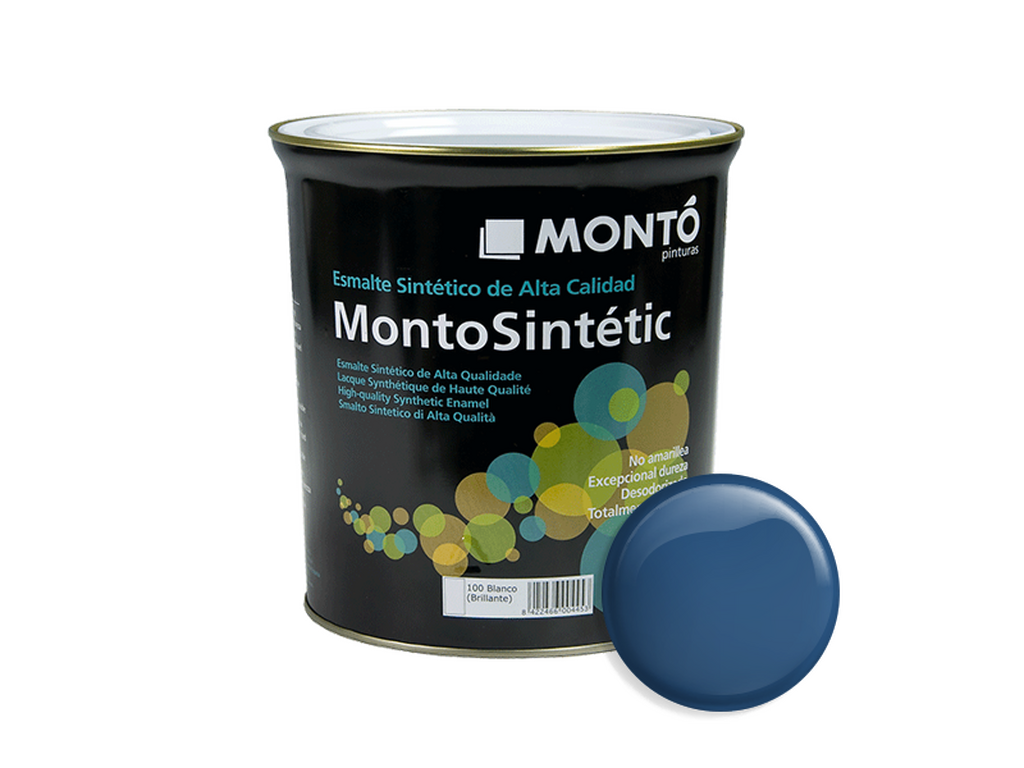 MONTOSINTETIC BRILLANTE AZUL MARINO 4L