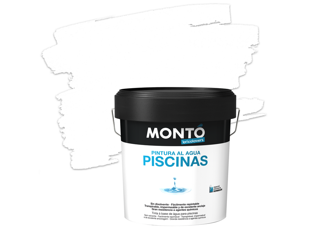 MONTO PISCINAS AL AGUA BLANCO 12L
