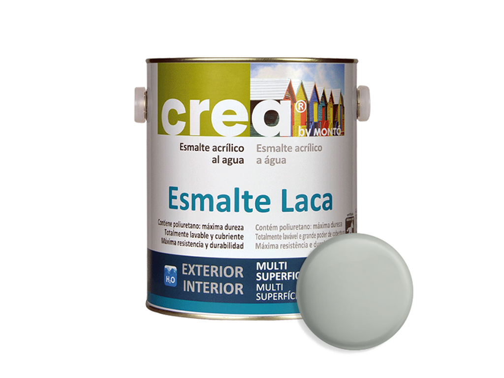 CREA ESMALTE LACA SATIN.GRIS JADE 2.5L