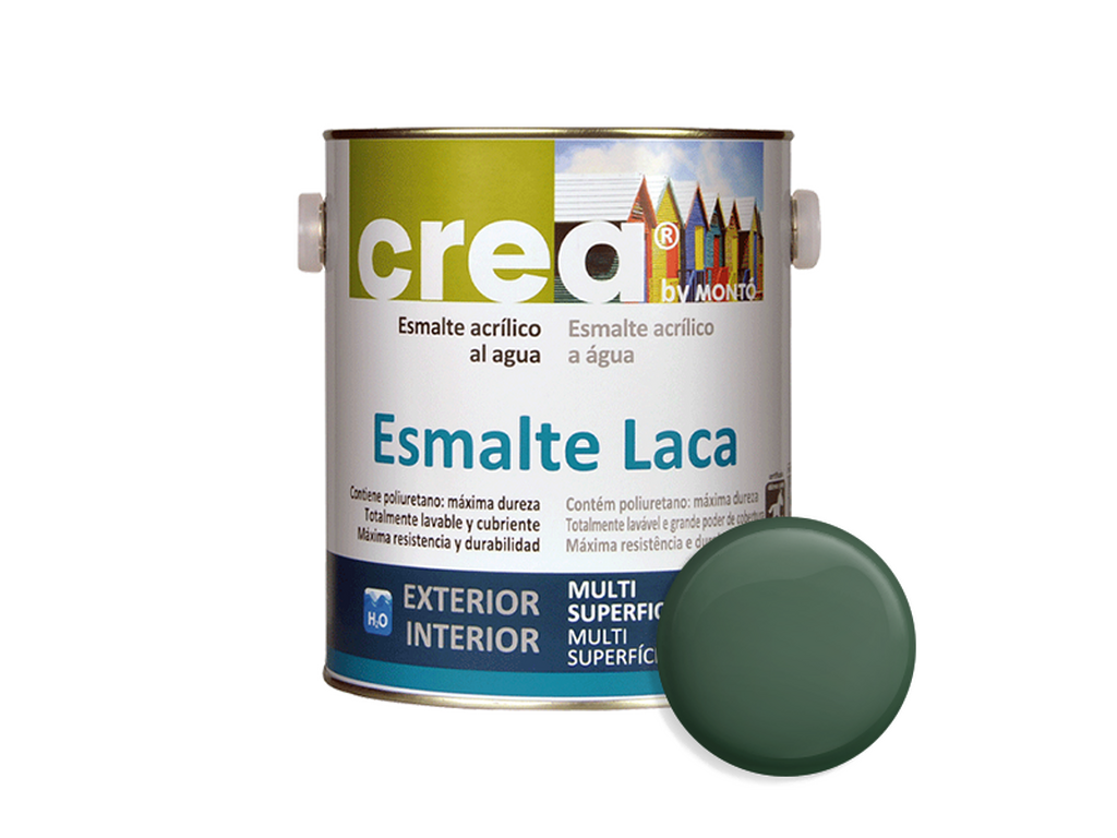 CREA ESM.LACA SATIN.VERDE BOTELLA 500ML & CREA ESM.LACA SATIN.VERDE BOTELLA 2.5L