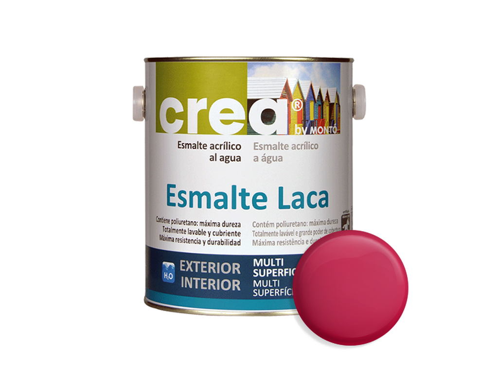 CREA ESM.LACA SATIN.ROJO INTENSO 500ML & CREA ESM.LACA SATINADO ROJO INTENSO 2.5L