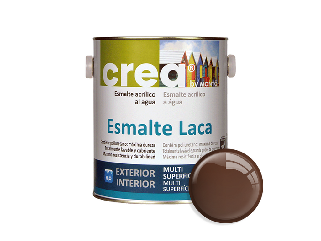 CREA ESMALTE LACA BRILLO GAMUZA 2.5L & CREA ESMALTE LACA BRILLO GAMUZA 500ML