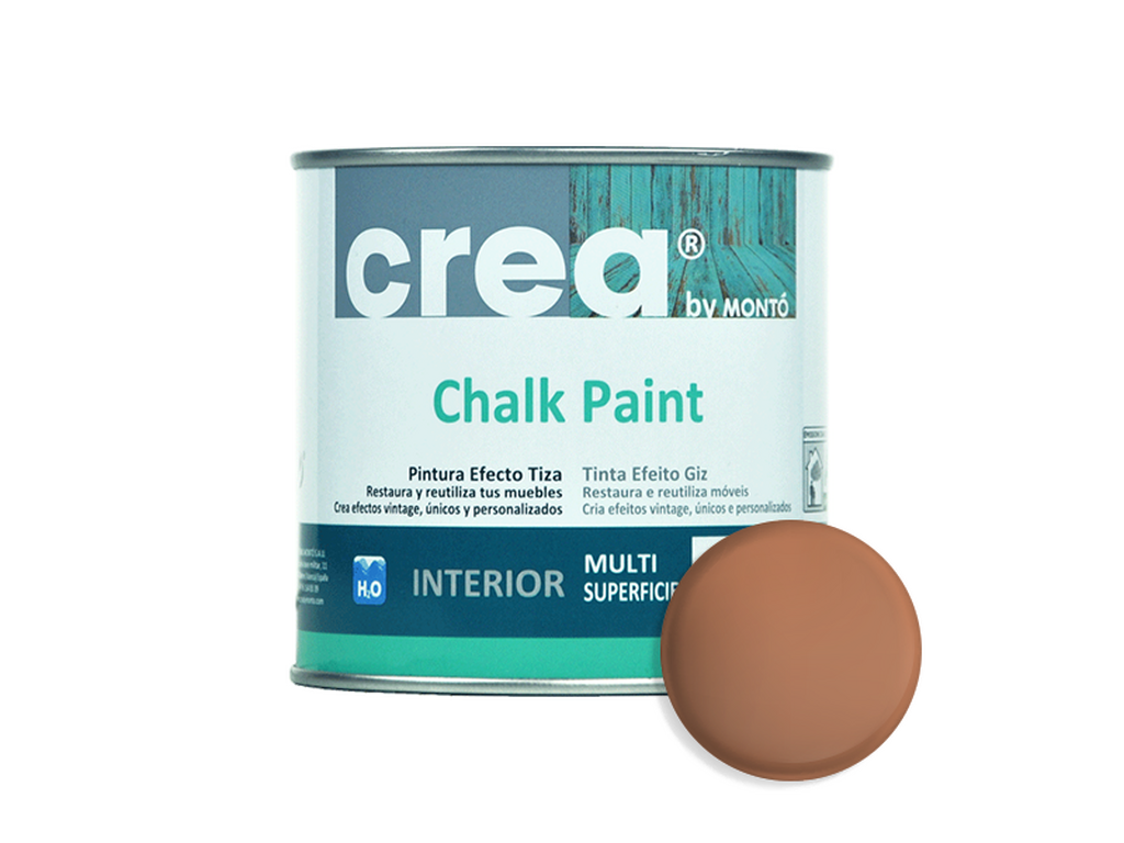 CREA CHALK PAINT NARANJA LADRILLO 500ML