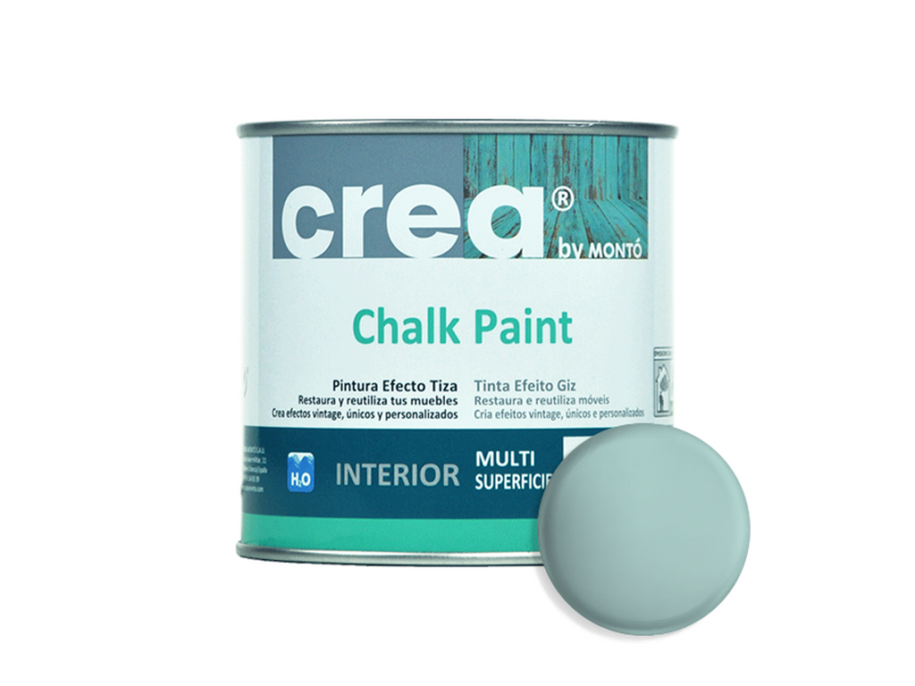 CREA CHALK PAINT VERDE HIELO 500ML