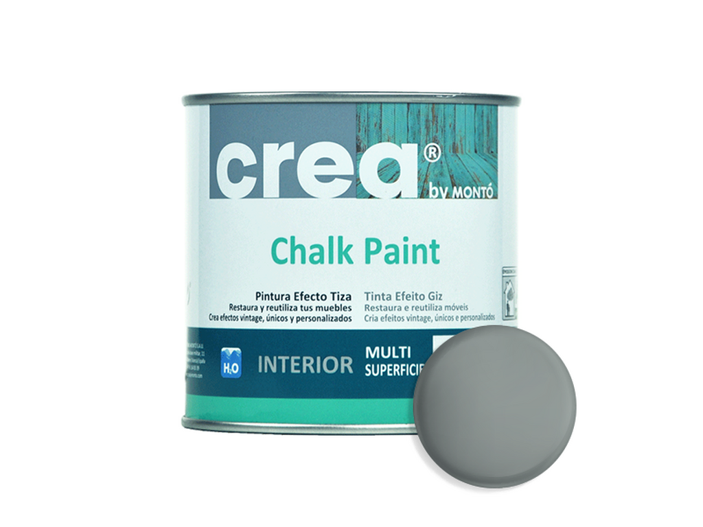 CREA CHALK PAINT GRIS AZULADO 500ML