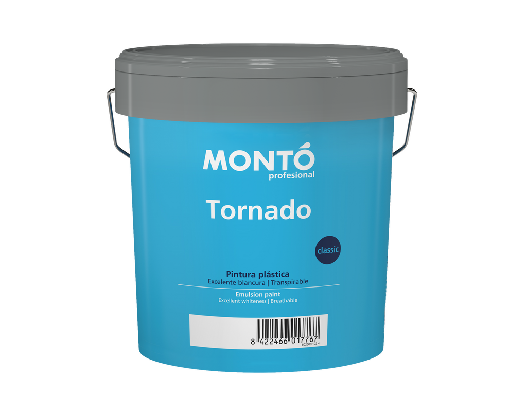 Pintura plástica: Tornado (Blanco)