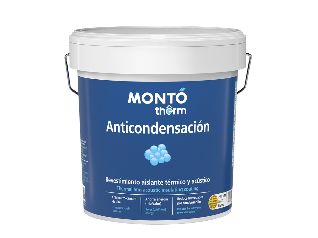 Pintura Anticondensación Termoaislante | MontoThêrm Ahorro Energético | Aislamiento Térmico