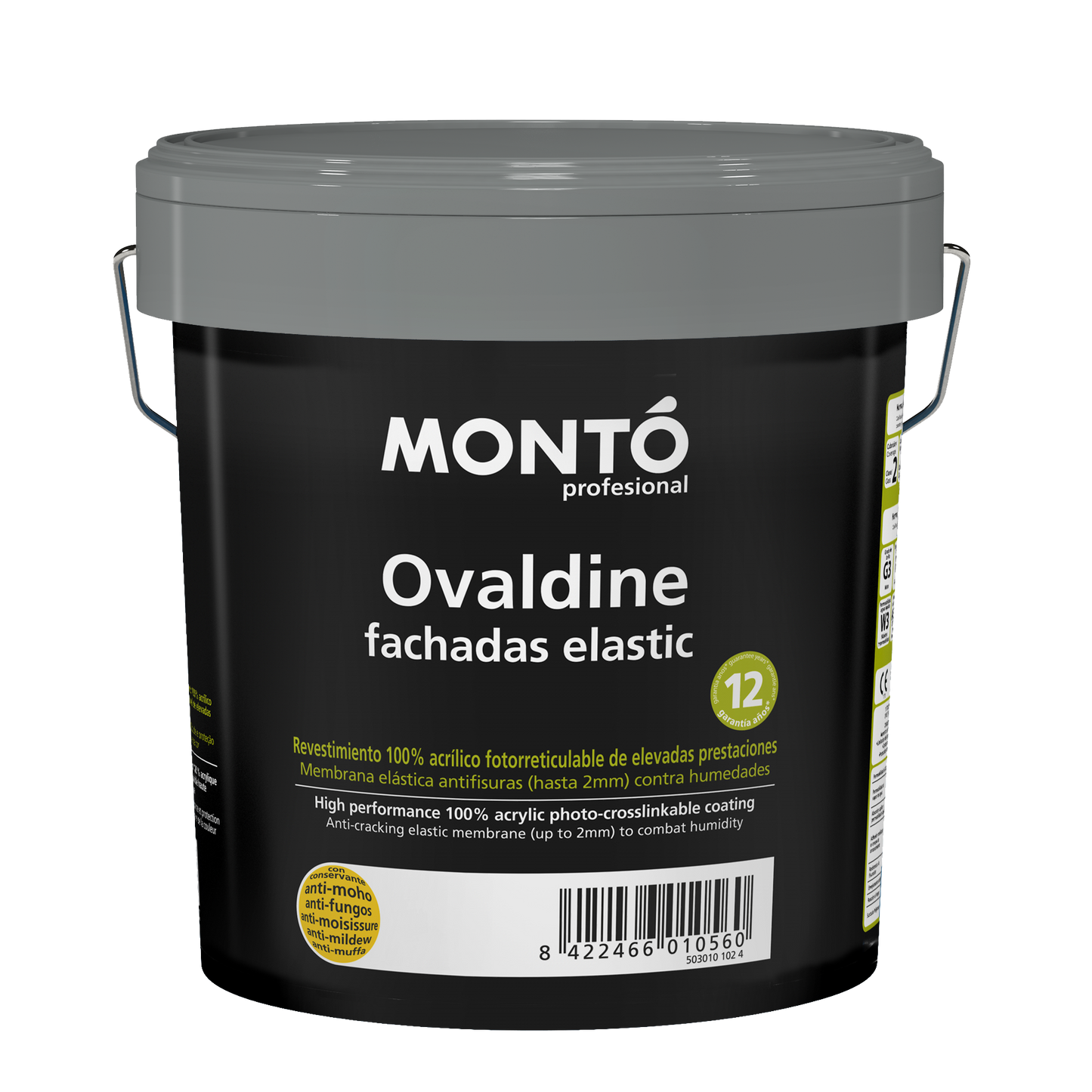 Pintura impermeable para fachadas: Ovaldine Elastic