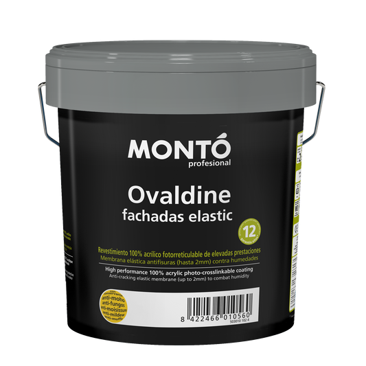 Pintura impermeable para fachadas: Ovaldine Elastic