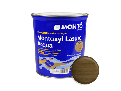 MONTOXYL LASURE ACQUA SATINDO XYL930 4 L & MONTOXYL LASURE ACQU.SATNDO XYL930 750ML