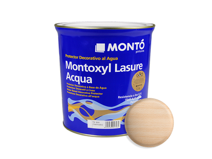 MONTOXYL LASURE ACQUA SATINADO DE 750 ML & MONTOXYL LASURE ACQUA SATINADO DE 4 L