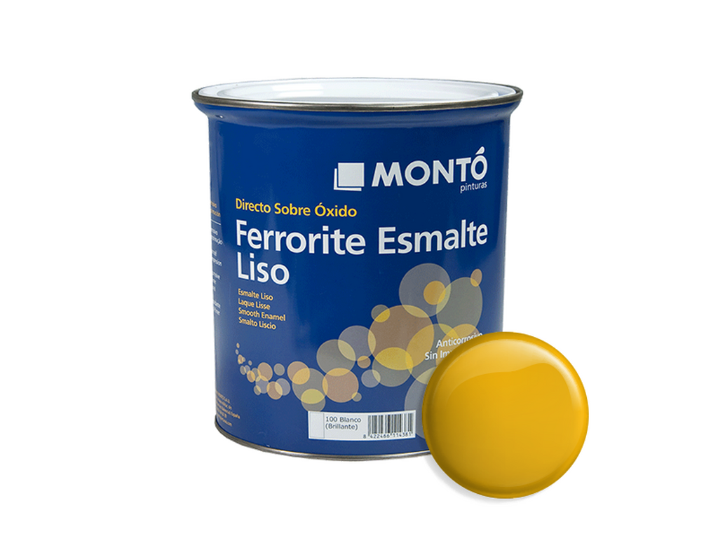 FERRORITE AMARILLO REAL 750ML & FERRORITE AMARILLO REAL 4L