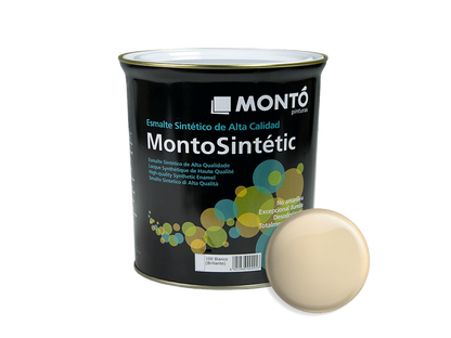 MONTOSINTETIC BRILLANTE CREMA PAL.750ML & MONTOSINTETIC BRILLANTE CREMA PALIDO 4L