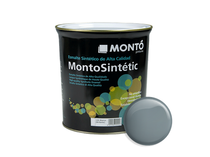MONTOSINTETIC BRILLANTE GRIS BALT.750ML & MONTOSINTETIC BRILLANTE GRIS BALTICO 4L