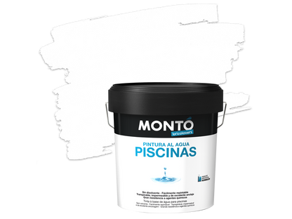 MONTO PISCINAS AL AGUA BLANCO 12L