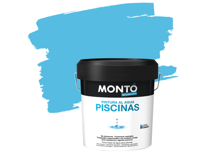 MONTO PISCINAS AL AGUA AZUL 4L