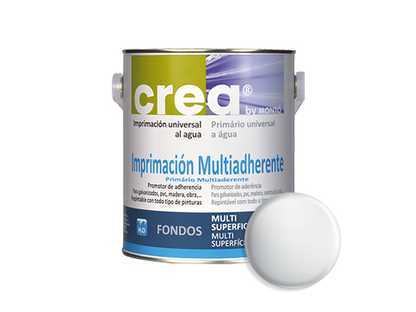 CREA IMPRIMACION MULTIADHER.BLANCA 2.5L & CREA IMPRIMACION MULTIADHER.BLANCA 500ML
