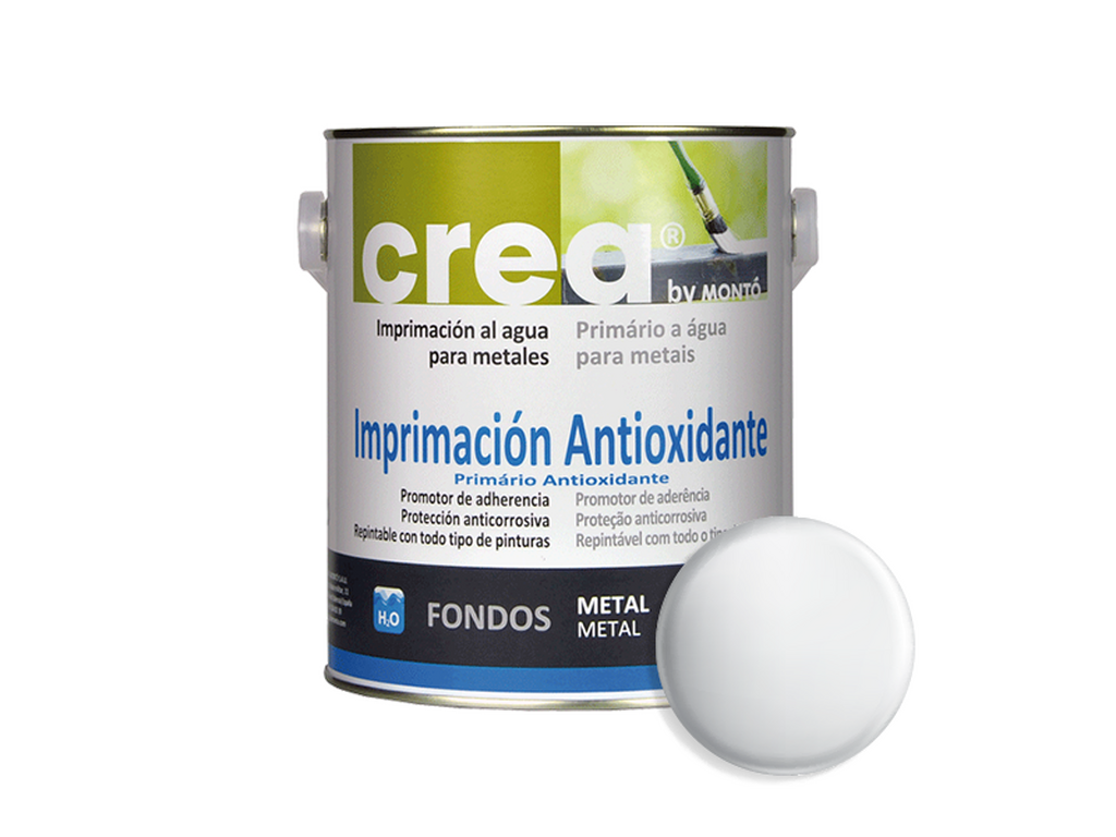 CREA IMPRIMACION ANTIOXID.BLANCA 500ML & CREA IMPRIMACION ANTIOXID.BLANCA 2.5L