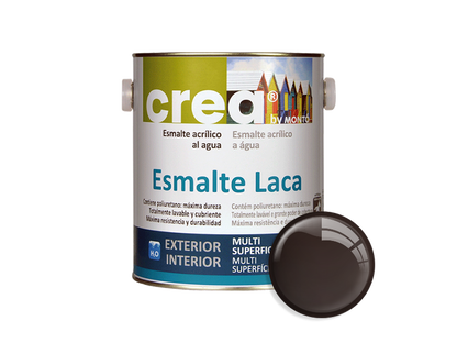 CREA ESMALTE LACA BRILLO TABACO 500ML & CREA ESMALTE LACA BRILLO TABACO 2.5L