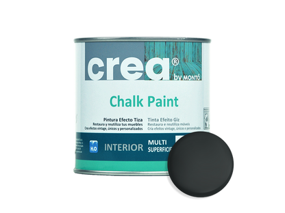 CREA CHALK PAINT NEGRO ASTRACAN 500ML