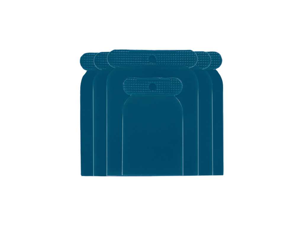 ESPATULA CARROCERO PLASTICO JUEGO 4 UNID