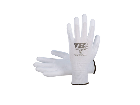 GUANTE POLIURETANO BLANCO T.10