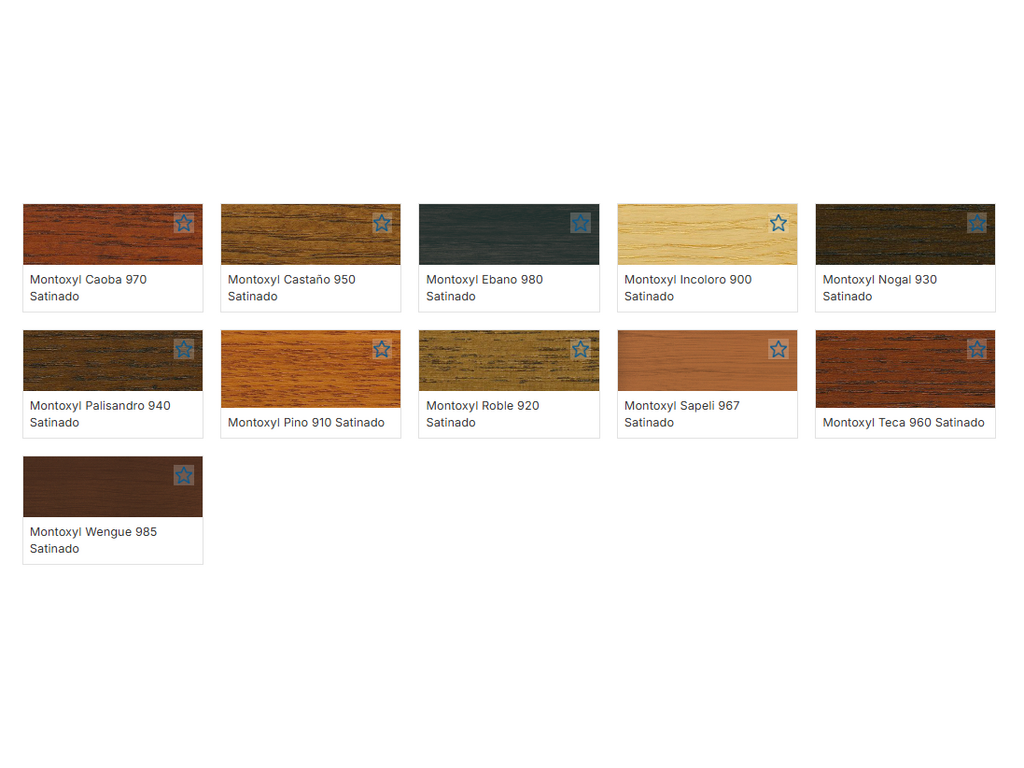 Tratamiento protector de madera: Montoxyl Classic Satinado (1)