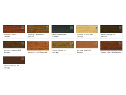 Tratamiento protector de madera: Montoxyl Classic Satinado (1)