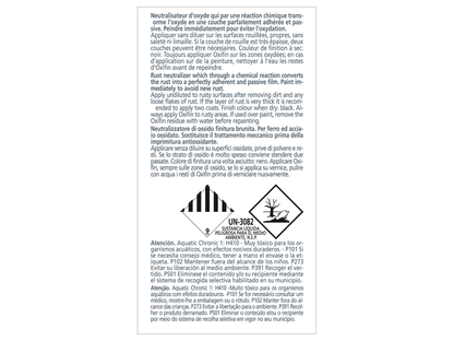 Neutralizante de óxido: Oxifin (1)