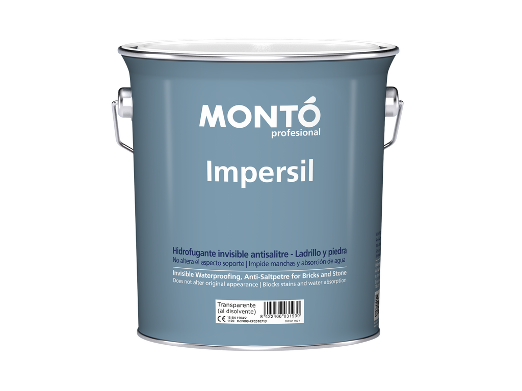 Impersil Acqua | Hidrofugante Invisible al Agua | Protección Antihumedad y Alta Transpirabilidad (Transparente)