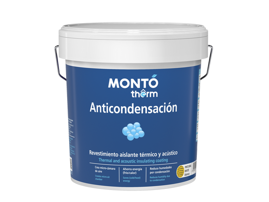 Pintura Anticondensación Termoaislante | MontoThêrm Ahorro Energético | Aislamiento Térmico