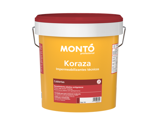 Pintura antifisuras para fachadas: Koraza Cubiertas