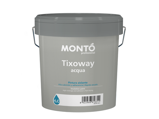 Tixoway Antimanchas Acqua | Pintura Mate al Agua para Manchas Difíciles (Blanco)