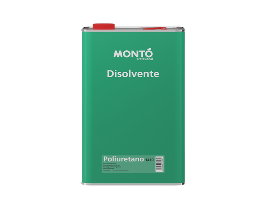 Disolvente Poliuretano 1410 | Diluyente Profesional Lacas y Barnices | Limpieza de Herramientas