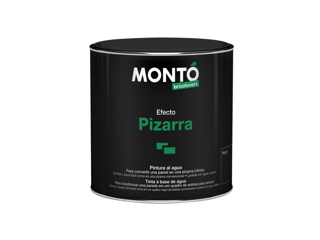 Pintura Efecto Pizarra | Superficie Lavable para Escribir con Tiza | Interior (Negro, Verde o Azul)