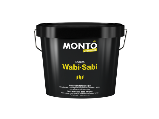 Pintura Efecto Wabi-Sabi | Efecto Texturizado y Acabado Mate | Inspiración Japonesa para Interior (Gris Intense o Gris Claro)