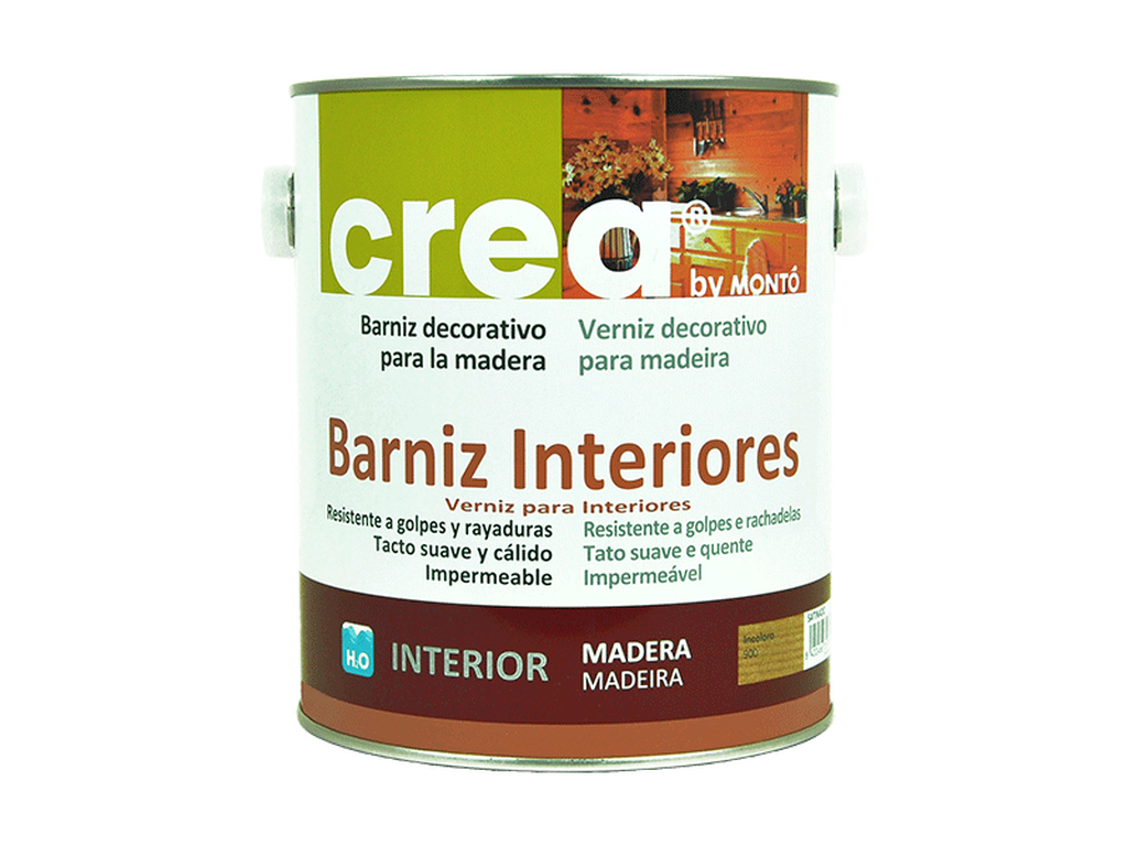 Barniz al agua: Crea Barniz Interior Brillo