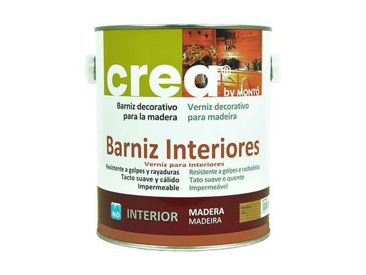 Barniz al agua: Crea Barniz Interior Brillo
