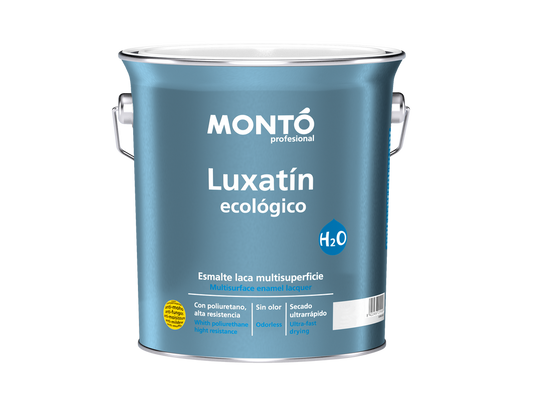 Luxatín Ecológico Brillo | Esmalte Acrílico al Agua con Poliuretano | Multisuperficie Interior/Exterior