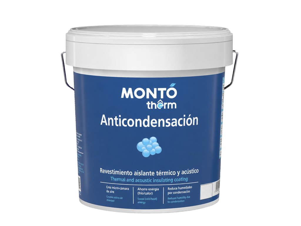 Montotherm Masilla Anticondensación | Plaste al Uso | Termoaislante y Antihumedad Interior/Exterior
