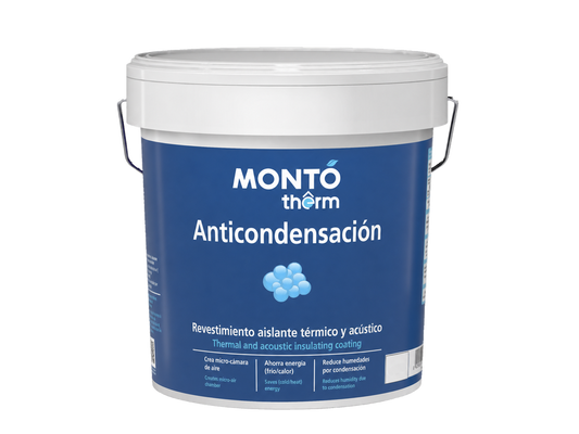 Montotherm Masilla Anticondensación | Plaste al Uso | Termoaislante y Antihumedad Interior/Exterior