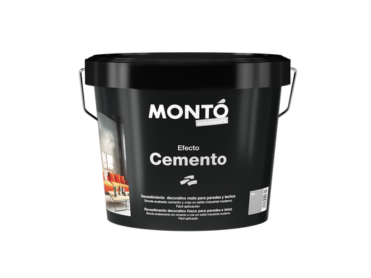 Pintura Efecto Cemento Bricolovers | Acabado Industrial Mate Texturizado | Interior y Techos (Gris o Gris Claro)