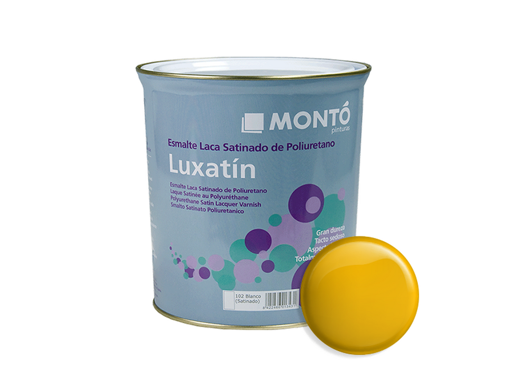 LUXATIN AMARILLO REAL DE 750 ML. & LUXATIN AMARILLO REAL DE 4 L.