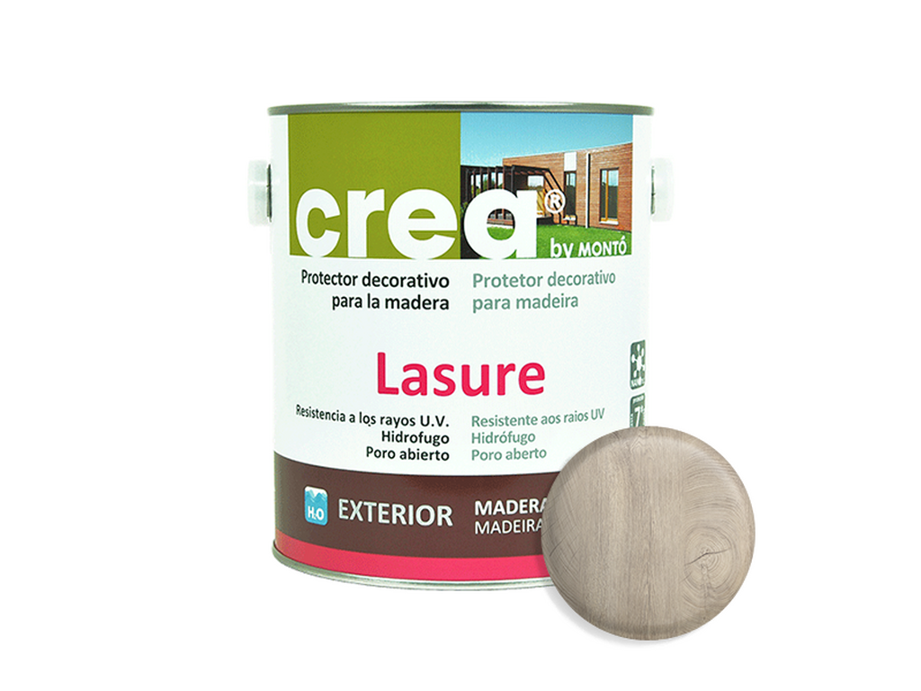 CREA LASURE SATINADO ROBLE 500ML & CREA LASURE SATINADO ROBLE 2.5L