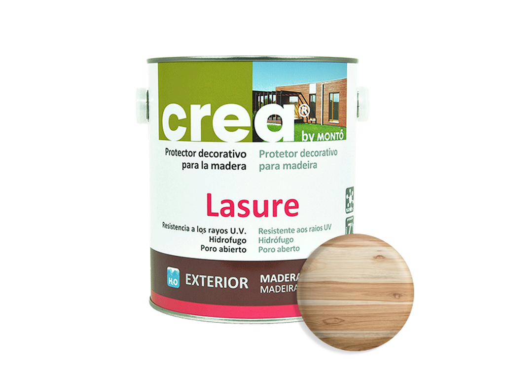 CREA LASURE SATINADO TECA 500ML & CREA LASURE SATINADO TECA 2.5L