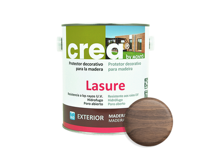 CREA LASURE SATINADO NOGAL 500ML & CREA LASURE SATINADO NOGAL 2.5L